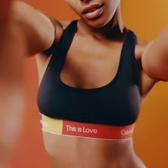 🌈CALVIN KLEIN BRAND NEW UNLINED BRALETTE SIZE M - Picture 2 of 6